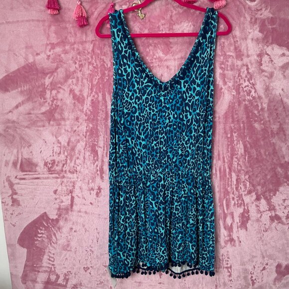 Lilly Pulitzer Gigi Romper - My Favorite Spot in Oyster Bay Navy - Size L - Picture 2 of 2